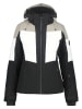 Icepeak Ski-/Snowboardjas "Florala" beige/wit/zwart