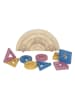 Kindsgut 10tlg. Steck-Puzzle "Regenbogen Ida" - ab 18 Monaten