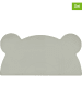 Kindsgut 2er-Set: Platzdeckchen "Bär" in Grau - (L)43 x (B)25 cm