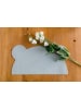 Kindsgut 2er-Set: Platzdeckchen "Bär" in Grau - (L)43 x (B)25 cm
