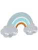 Kindsgut Garderobe "Regenbogen Finn" in Bunt - (B)48 x (H)26 x (T)6,5 cm