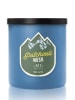 Colonial Candle Geurkaars "Patchouli Musk" blauw - 425 g