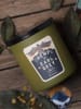 Colonial Candle Geurkaars "Hemp & Earl Grey" kaki, 425 g