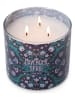 Colonial Candle Duftkerze "Lavender Sprig" in Blau/ Schwarz - 411 g