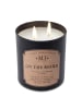 Colonial Candle Duftkerze "On the Rocks" in Schwarz - 467g