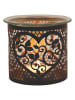 Woodbridge Geurlamp "Heart" zwart/goudkleurig - (H)10,5 x Ø 10,5 cm