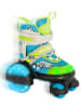 Hudora Rolschaatsen "My First Quad led" groen - vanaf 3 jaar