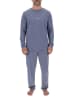 Pierre Cardin Pyjama in Blaugrau