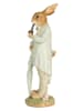 Clayre & Eef Dekofigur "Kaninchen" in Beige/ Creme - (B)15 x (H)33 x (T)12 cm