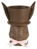 Clayre & Eef Dekoobjekt "Kaninchen" in Braun/ Weiß - (B)21 x (H)26 x (T)15 cm
