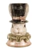 Clayre & Eef Dekofigur "Kaninchen" in Beige/ Schwarz - (B)18 x (H)29 x (T)15 cm