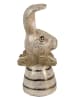 Clayre & Eef Decofiguur "Konijntje" goudkleurig/beige - (B)10 x (H)20 x (D)10 cm