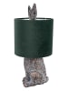 Clayre & Eef Tafellamp bruin/groen - (H)43 x Ø 20 cm