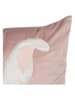 Clayre & Eef Kissenhülle in Rosa/ Weiß - (L)45 x (B)45 cm