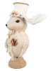 Clayre & Eef Dekoobjekt "Kaninchen" in Creme/ Beige - (B)24 x (H)50 x (T)17 cm