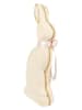 Clayre & Eef Dekofigur "Kaninchen" in Creme - (B)22 x (H)41 x (T)8 cm