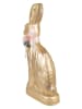 Clayre & Eef Decofiguur "Konijntje" goudkleurig - (B)22 x (H)40 x (D)8 cm