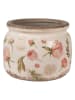 Clayre & Eef Bloempot beige - (H)15 x Ø 20 cm