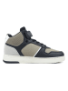 Levi's Sneakers "Kick Mid" in Schwarz/ Beige