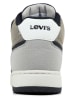 Levi's Sneakers "Kick Mid" in Schwarz/ Beige
