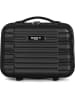 BlueStar Hardcase-Beautycase "Lima" in Schwarz - (B)30 x (H)20 x (T)16 cm