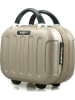 BlueStar Hardcase-beautycase "Madrid" beige - (B)28 x (H)20 x (D)16 cm