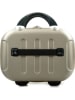 BlueStar Hardcase-Beautycase "Madrid" in Beige - (B)28 x (H)20 x (T)16 cm
