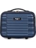 BlueStar Hardcase-Beautycase "Lima" in Blau - (B)30 x (H)20 x (T)16 cm