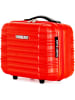 BlueStar Hardcase-beautycase "Lima" rood - (B)30 x (H)20 x (D)16 cm