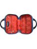 BlueStar Hardcase-Beautycase "Madrid" in Blau - (B)28 x (H)20 x (T)16 cm