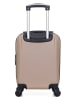 BlueStar Hardcase-trolley "Miami" beige - (B)32 x (H)46 x (D)20 cm