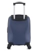 BlueStar Hardcase-Trolley "Garibaldi" in Dunkelblau - (B)32 x (H)46 x (T)20 cm