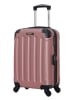 BlueStar Hardcase-Trolley "Madrid" in Rosa - (B)32 x (H)46 x (T)20 cm