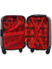 BlueStar Hardcase-Trolley "Ottawa" in Beige - (B)32 x (H)46 x (T)20 cm