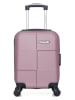 BlueStar Hardcase-trolley "Miami" lichtroze - (B)32 x (H)46 x (D)20 cm