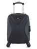 BlueStar Hardcase-Trolley "Garibaldi" in Schwarz - (B)32 x (H)46 x (T)20 cm
