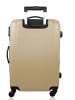 BlueStar Hardcase-Trolley "Miami" in Champagner - (B)31 x (H)49 x (T)20 cm