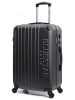 BlueStar Hardcase-Trolley "Bucarest" in Schwarz - (B)35 x (H)55 x (T)21 cm