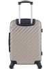 BlueStar Hardcase-trolley "Cite" beige - (B)35 x (H)55 x (D)21 cm