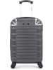 BlueStar Hardcase-trolley "Lima" antraciet - (B)35 x (H)55 x (D)21 cm