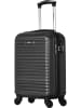 BlueStar Hardcase-trolley "Brazilia" zwart - (B)33 x (H)55 x (D)21 cm