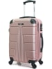 BlueStar Walizka "Ottawa" w kolorze różowozłotym - 35 x 55 x 21 cm