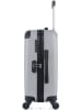 BlueStar Hardcase-Trolley "Opera" in Grau - (B)35 x (H)55 x (T)21 cm