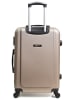 BlueStar Hardcase-Trolley "Bucarest" in Champagner - (B)35 x (H)55 x (T)21 cm
