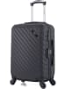 BlueStar Hardcase-trolley "Cite" zwart - (B)35 x (H)55 x (D)21 cm