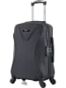 BlueStar Hardcase-trolley "Garibaldi" zwart  - (B)35 x (H)55 x (D)21 cm