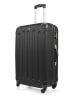 BlueStar Hardcase-trolley "Madrid" zwart - (B)41 x (H)65 x (D)26 cm