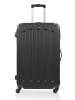 BlueStar Hardcase-Trolley "Madrid" in Schwarz - (B)41 x (H)65 x (T)26 cm