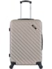 BlueStar Hardcase-trolley "Cite" beige - (B)41 x (H)65 x (D)26 cm