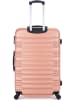BlueStar Hardcase-trolley "Lima" roségoudkleurig - (B)41 x (H)65 x (D)26 cm